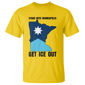 Stand With Minneapolis T Shirt Social Justice Support TS12 Daisy Print Your Wear