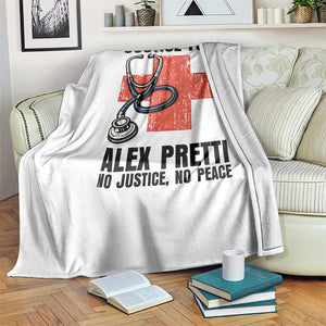 Justice For Alex Pretti Throw Blanket Minneapolis Support Gift TS12 Print Your Wear