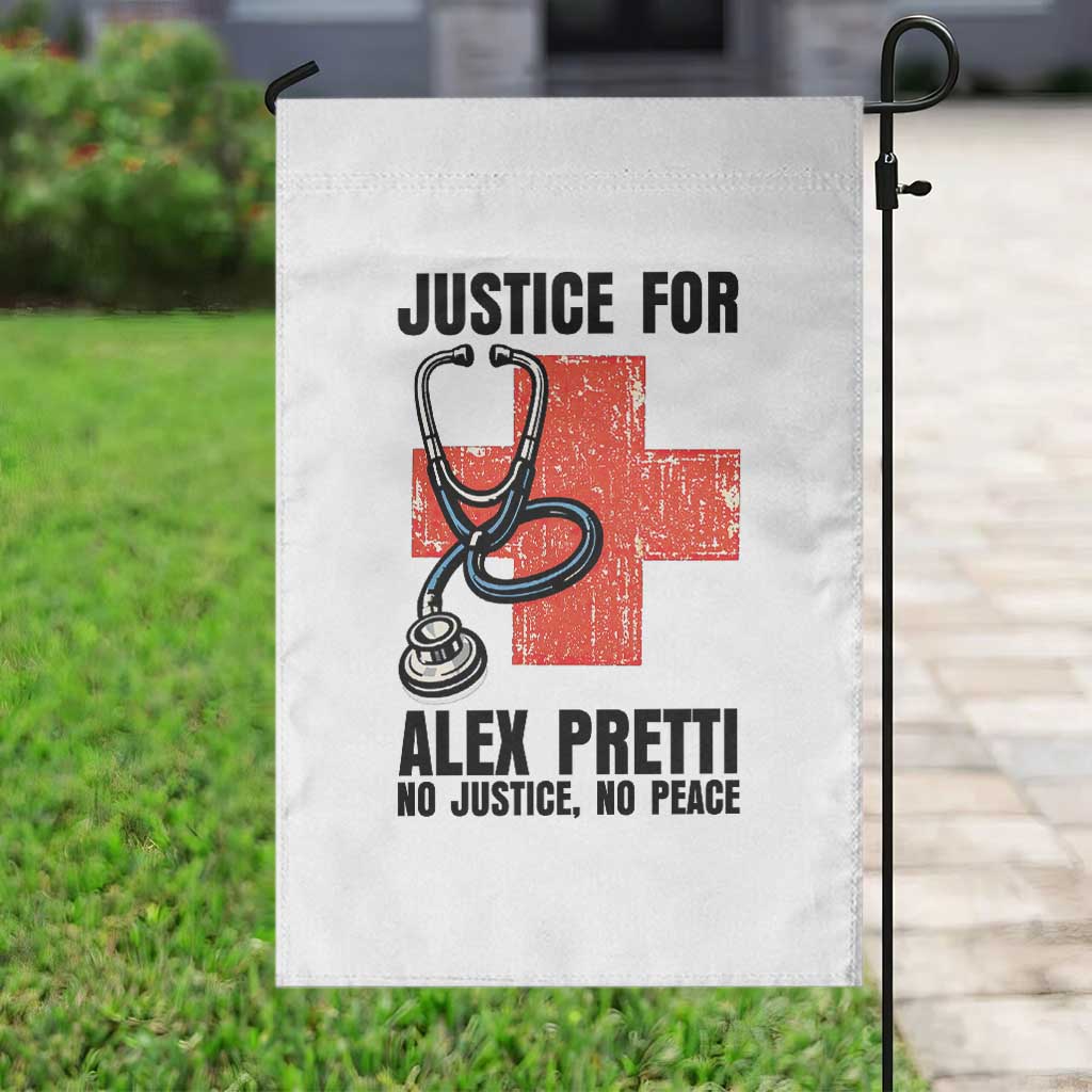 Justice For Alex Pretti Garden Flag Minneapolis Support Gift TS12 Print Your Wear