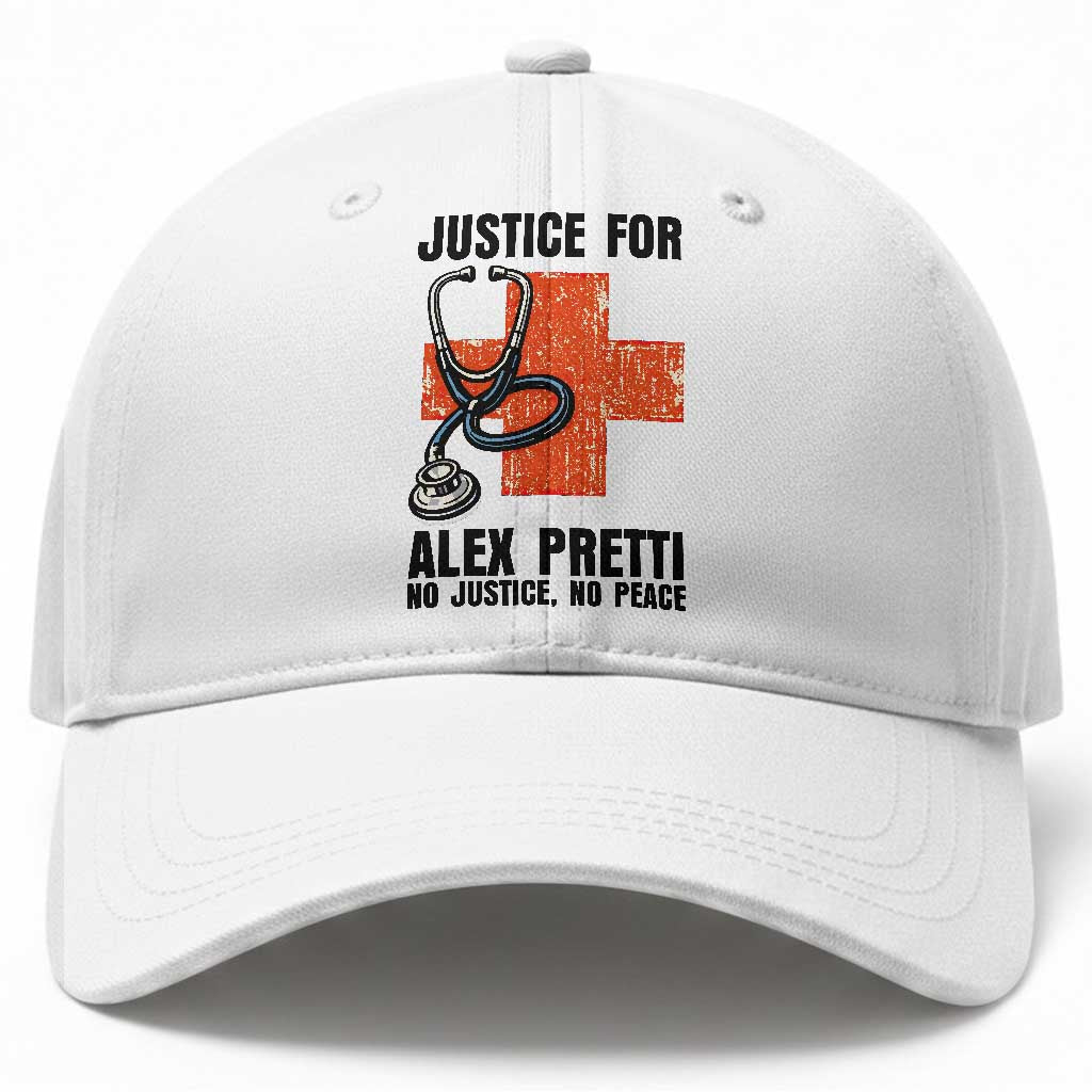 Justice For Alex Pretti Baseball Cap Minneapolis Support Gift TS12 Print Your Wear