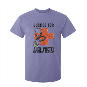 Justice For Alex Pretti T Shirt For Kid Minneapolis Support Gift TS12 Violet Print Your Wear