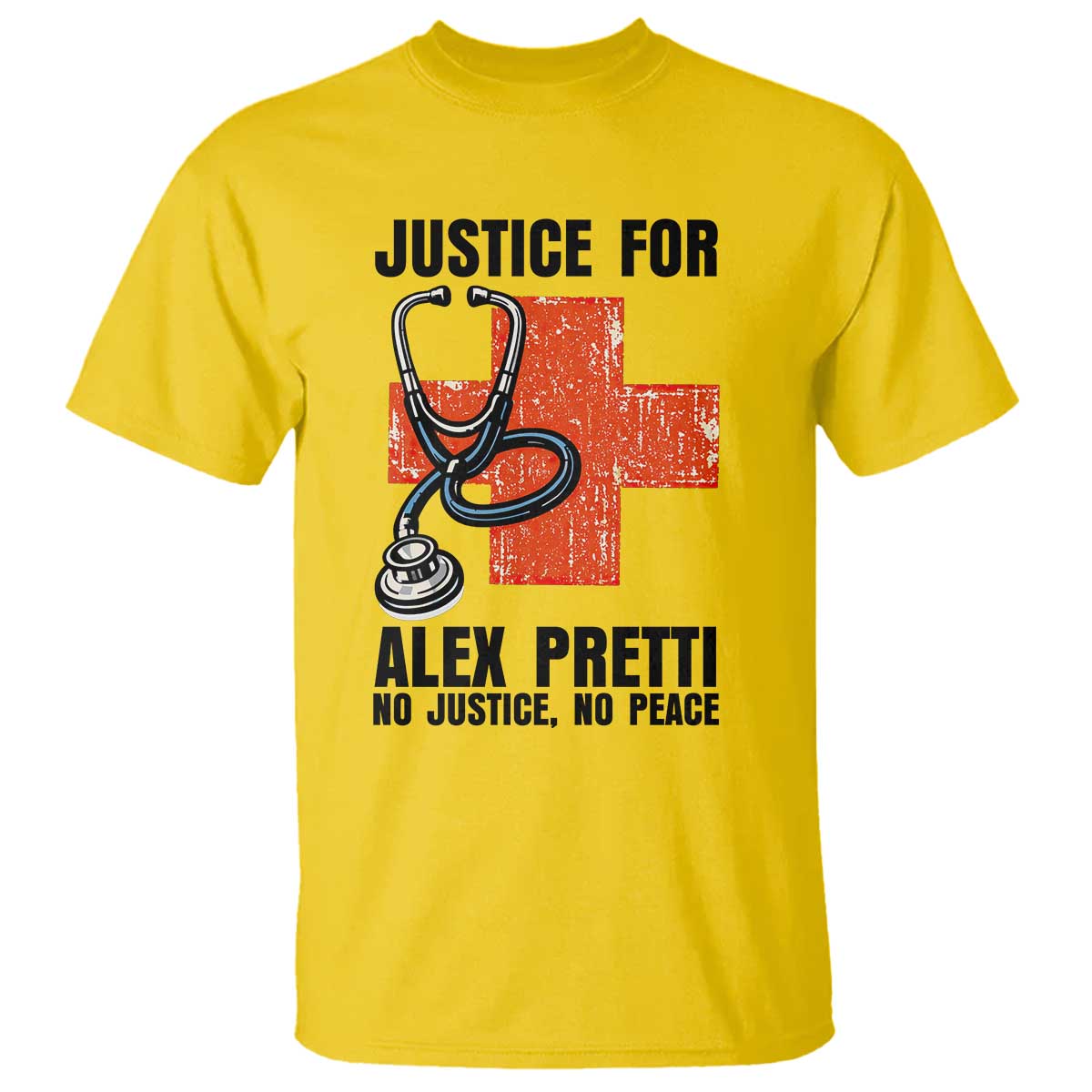 Justice For Alex Pretti T Shirt Minneapolis Support Gift TS12 Daisy Print Your Wear