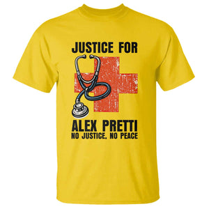 Justice For Alex Pretti T Shirt Minneapolis Support Gift TS12 Daisy Print Your Wear