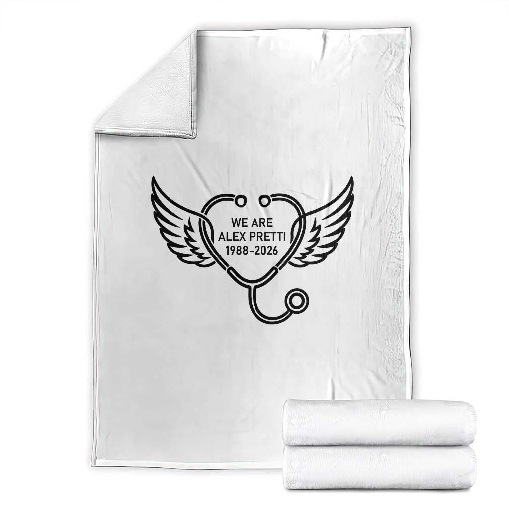 We Are All Pretti Good Throw Blanket We Are All Pretti Good TS12 White Print Your Wear