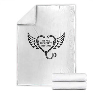 We Are All Pretti Good Throw Blanket We Are All Pretti Good TS12 White Print Your Wear