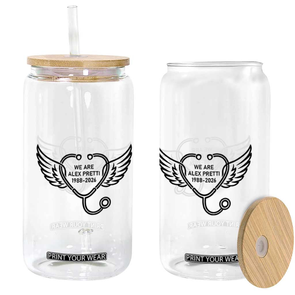 We Are All Pretti Good Glass Can We Are All Pretti Good TS12 Print Your Wear