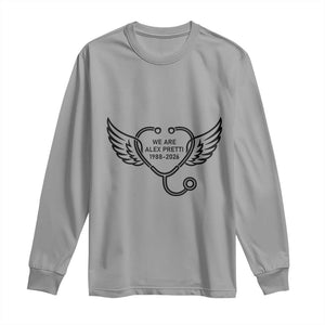 We Are All Pretti Good Long Sleeve Shirt We Are All Pretti Good TS12 Sport Gray Print Your Wear