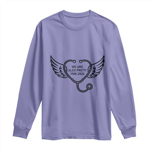 We Are All Pretti Good Long Sleeve Shirt We Are All Pretti Good TS12 Violet Print Your Wear