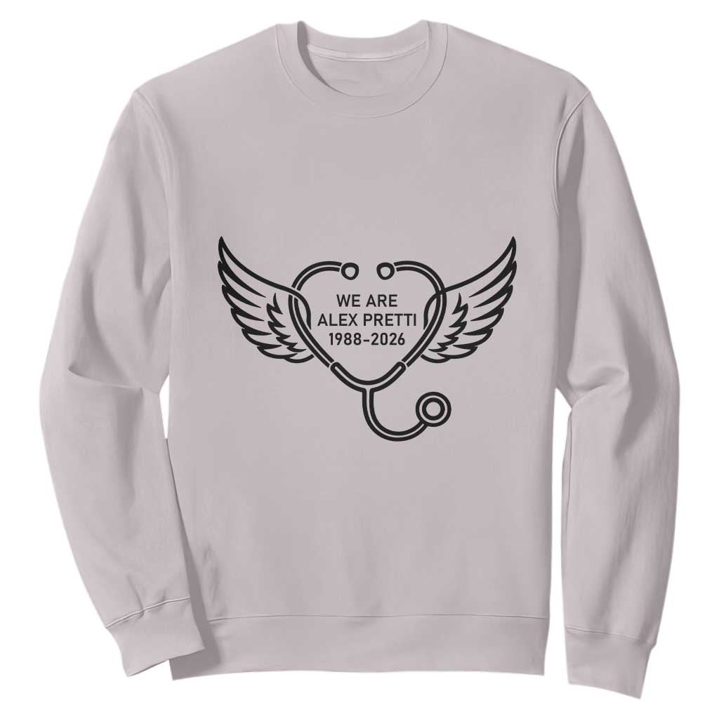 We Are All Pretti Good Sweatshirt We Are All Pretti Good TS12 Ice Gray Print Your Wear