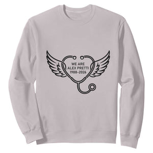 We Are All Pretti Good Sweatshirt We Are All Pretti Good TS12 Ice Gray Print Your Wear