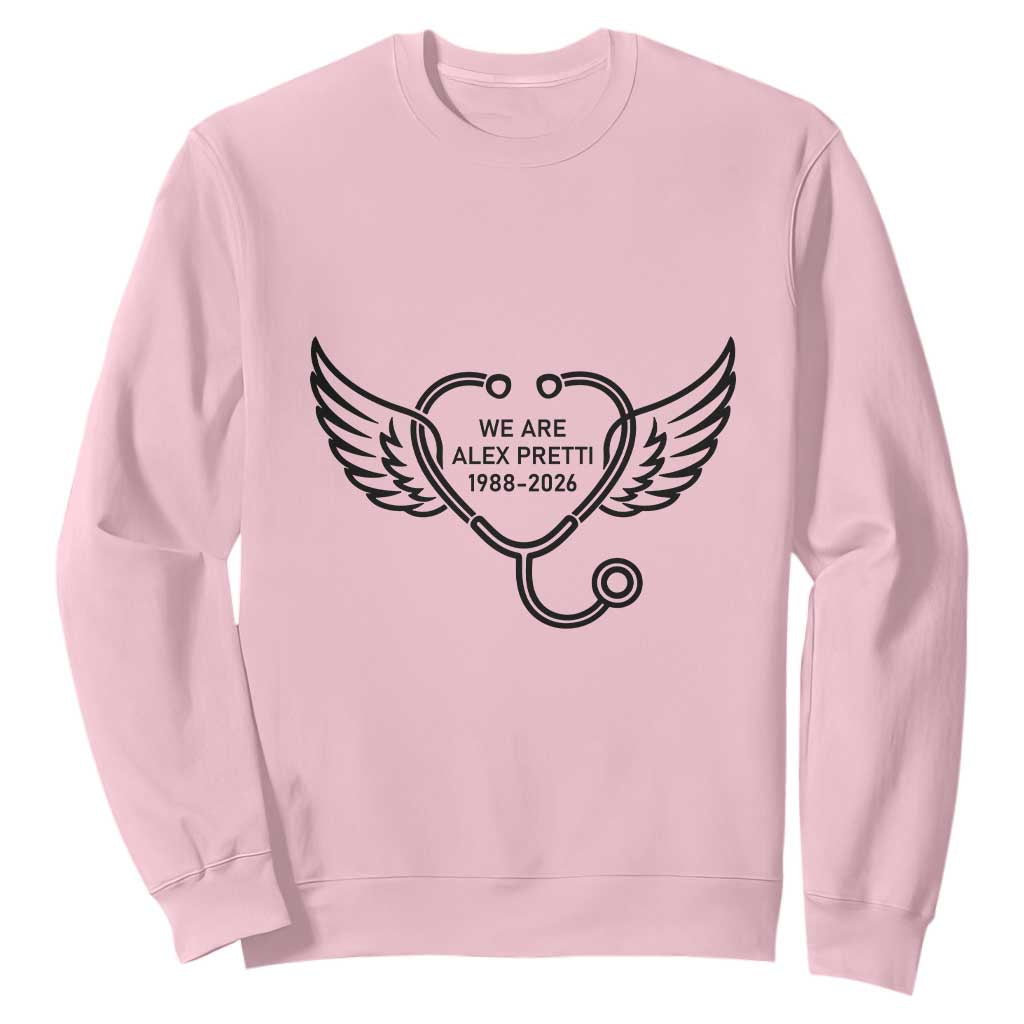 We Are All Pretti Good Sweatshirt We Are All Pretti Good TS12 Light Pink Print Your Wear