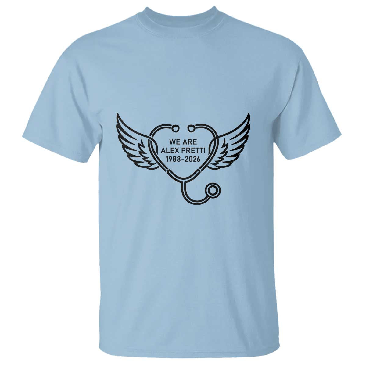 We Are All Pretti Good T Shirt We Are All Pretti Good TS12 Light Blue Print Your Wear