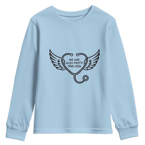 We Are All Pretti Good Youth Sweatshirt We Are All Pretti Good TS12 Light Blue Print Your Wear