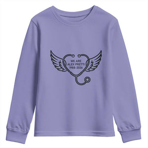 We Are All Pretti Good Youth Sweatshirt We Are All Pretti Good TS12 Violet Print Your Wear