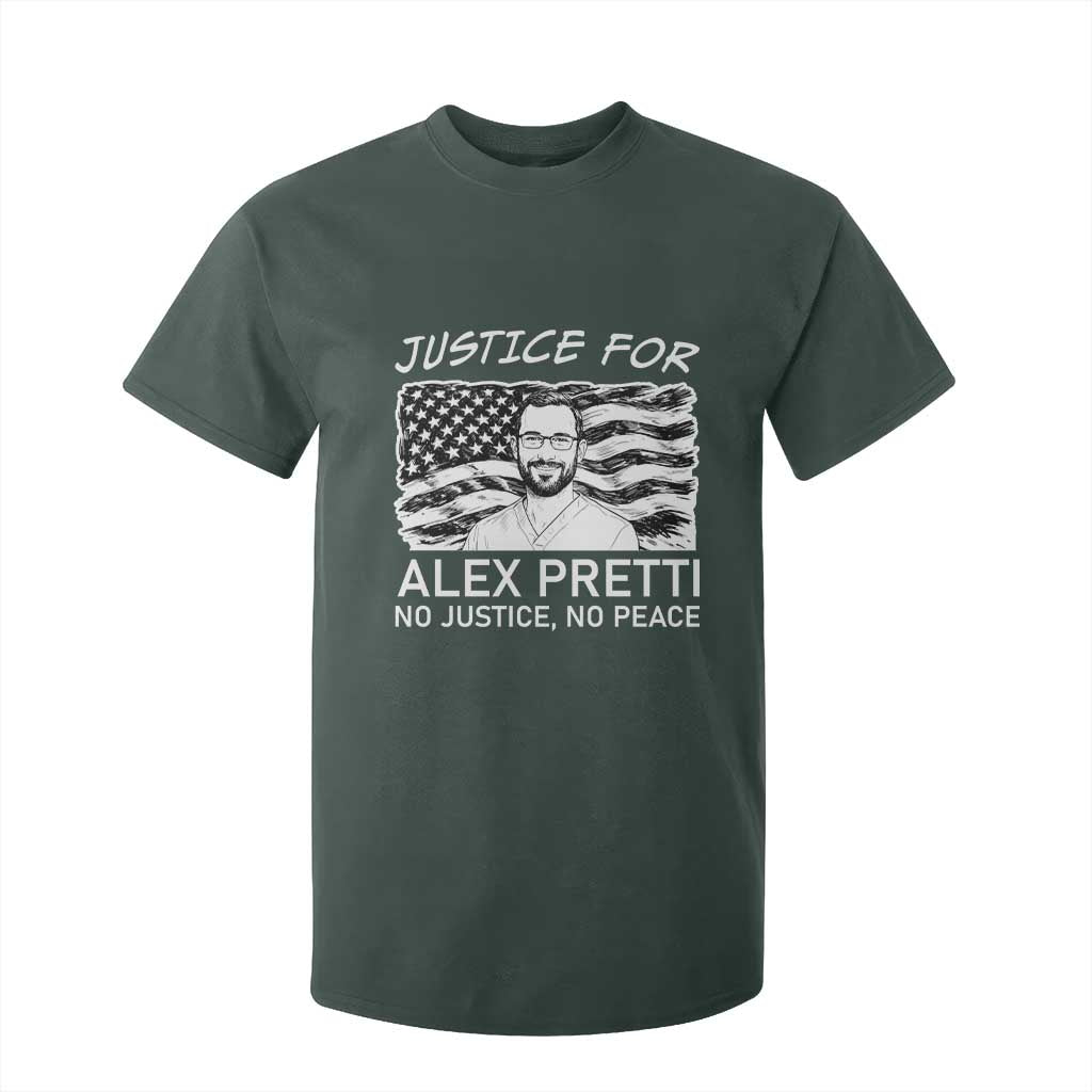 Minneapolis Strong Stand With Alex T Shirt For Kid Justice And Solidarity Support Gift TS12 Dark Forest Green Print Your Wear