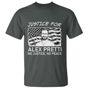 Minneapolis Strong Stand With Alex T Shirt Justice And Solidarity Support Gift TS12 Dark Heather Print Your Wear
