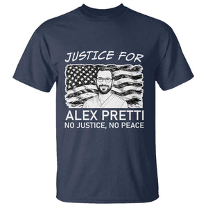Minneapolis Strong Stand With Alex T Shirt Justice And Solidarity Support Gift TS12 Navy Print Your Wear