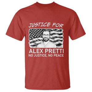 Minneapolis Strong Stand With Alex T Shirt Justice And Solidarity Support Gift TS12 Red Print Your Wear