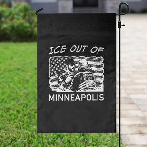 Ice Out Of Minneapolis Garden Flag Minnesota Protest Support Gift TS12 Print Your Wear