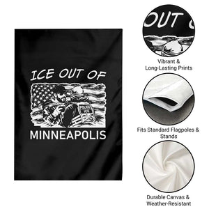 Ice Out Of Minneapolis Garden Flag Minnesota Protest Support Gift TS12 Print Your Wear