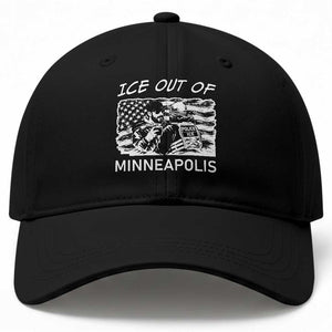 Ice Out Of Minneapolis Baseball Cap Minnesota Protest Support Gift TS12 Print Your Wear