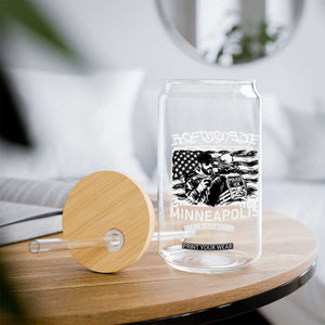 Ice Out Of Minneapolis Glass Can Minnesota Protest Support Gift TS12 Print Your Wear