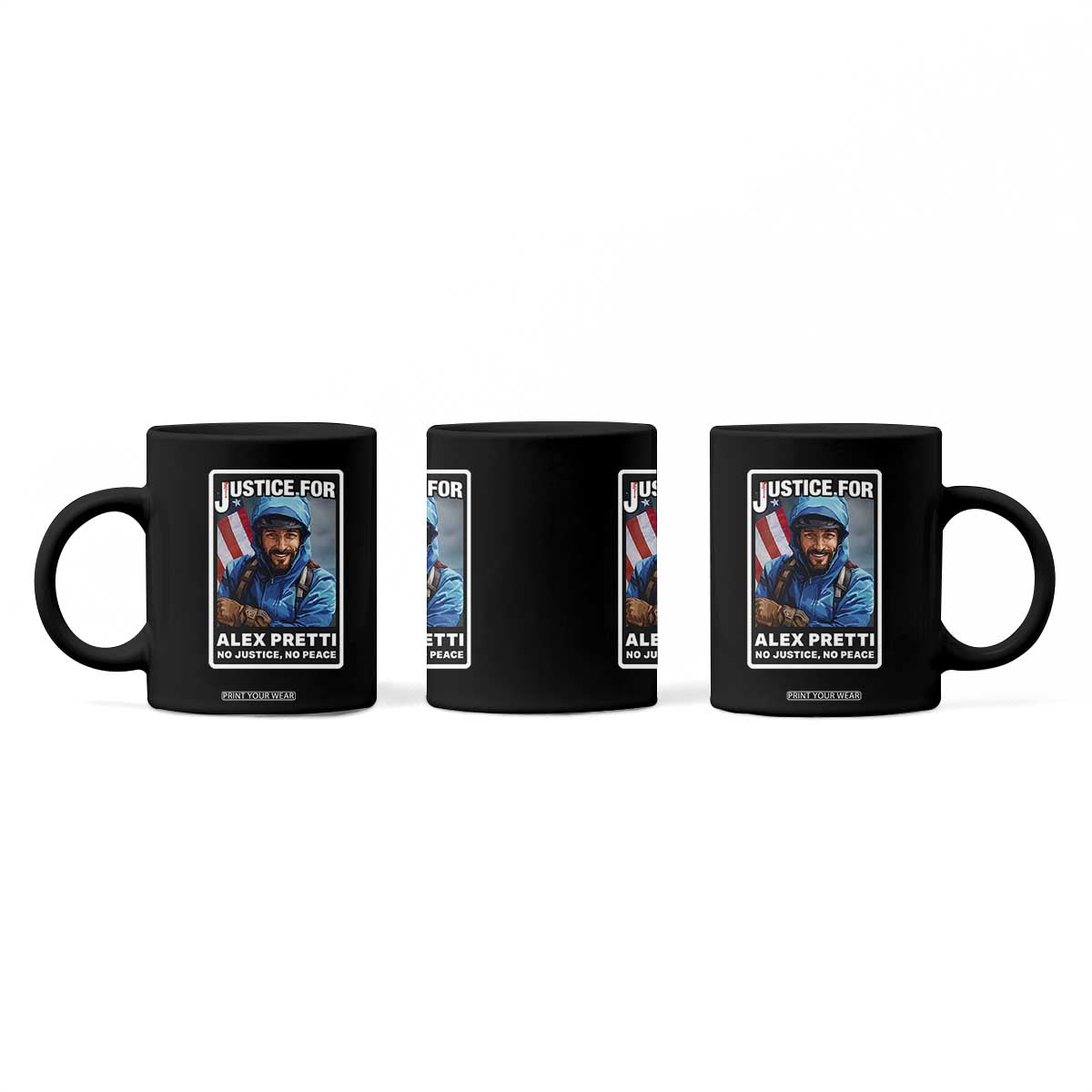 Justice For Alex Pretti Coffee Mug Minneapolis USA Support Gift TS12 Print Your Wear