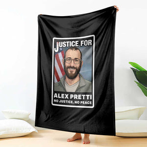 American Flag Minneapolis Support For Alex Gift Throw Blanket TS12 Print Your Wear