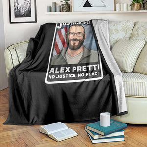 American Flag Minneapolis Support For Alex Gift Throw Blanket TS12 Print Your Wear