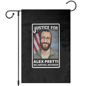 American Flag Minneapolis Support For Alex Gift Garden Flag TS12 Black Print Your Wear