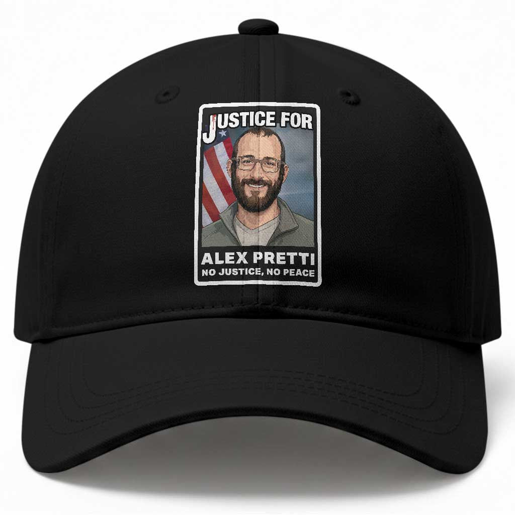 American Flag Minneapolis Support For Alex Gift Baseball Cap TS12 Print Your Wear