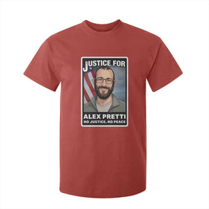 American Flag Minneapolis Support For Alex Gift T Shirt For Kid TS12 Red Print Your Wear