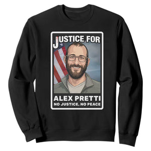 American Flag Minneapolis Support For Alex Gift Sweatshirt TS12 Black Print Your Wear
