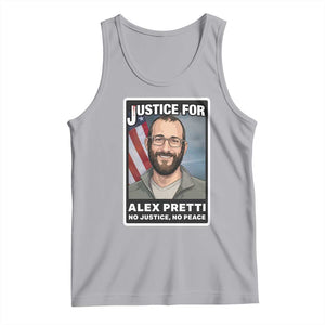 American Flag Minneapolis Support For Alex Gift Tank Top TS12 Athletic Heather Print Your Wear