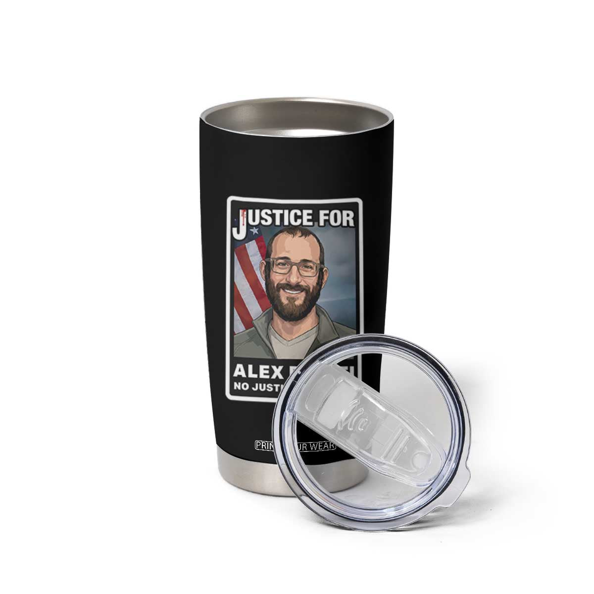 American Flag Minneapolis Support For Alex Gift Tumbler Cup TS12 Print Your Wear