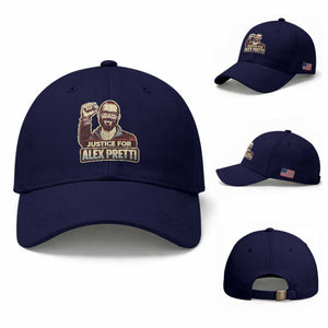 Justice For Alex Baseball Cap Minneapolis ICU Nurse Hero Support Gift TS12 Baseball Cap Universal Fit Dark Blue Print Your Wear
