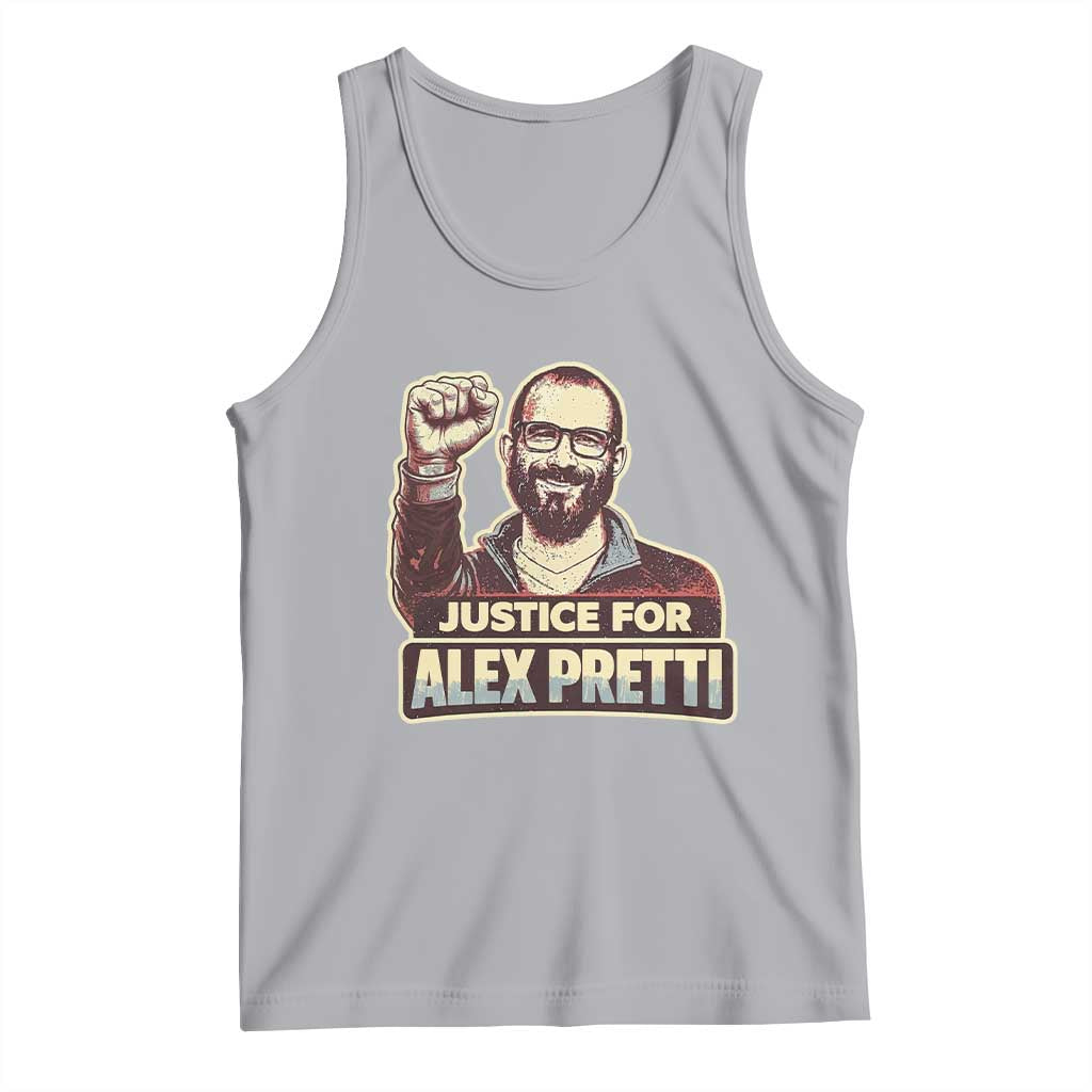 Justice For Alex Tank Top Minneapolis ICU Nurse Hero Support Gift TS12 Athletic Heather Print Your Wear