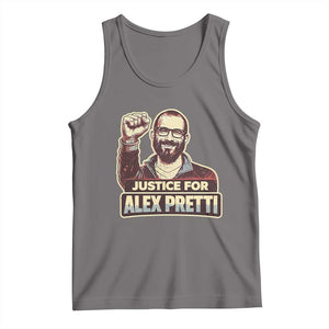 Justice For Alex Tank Top Minneapolis ICU Nurse Hero Support Gift TS12 Deep Heather Print Your Wear