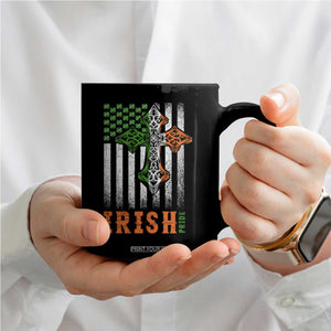 Irish American Pride Celtic Cross USA Flag Coffee Mug St Patricks Day Gift TS12 Print Your Wear