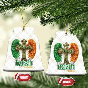 Irish Pride Celtic Cross Ceramic Ornament Christian Gift TS12 Print Your Wear