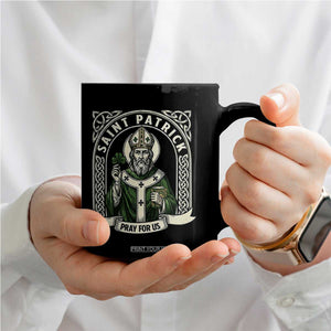 Saint Patrick Pray For Us Coffee Mug St Patricks Day Religious Gift TS12 Print Your Wear