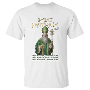 Saint Patrick Ora Pro Nobis T Shirt Irish Christian Prayer TS12 White Print Your Wear