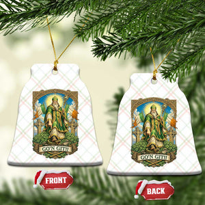 Funny Saint Patrick Go'n Git Snake Ceramic Ornament St Patricks Day TS12 Print Your Wear