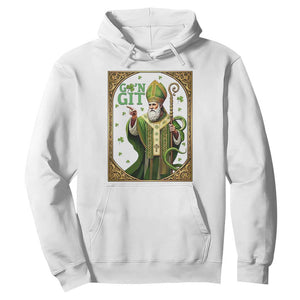 Saint Patrick Go'n Git Hoodie Funny St Patricks Day Snake Legend TS12 White Print Your Wear