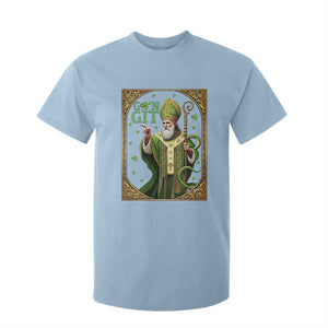 Saint Patrick Go'n Git T Shirt For Kid Funny St Patricks Day Snake Legend TS12 Light Blue Print Your Wear