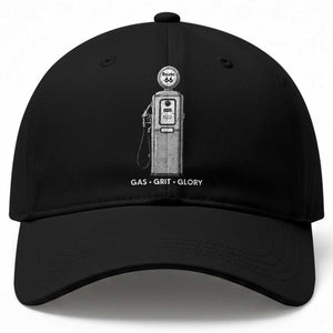 Route Highway 66 Americana Road Trip Baseball Cap Gas Grill Glory TS12 Print Your Wear