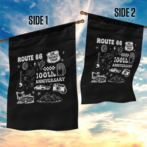 Route Highway 66 100th Anniversary Garden Flag The Mother Road Centennial TS12 Print Your Wear