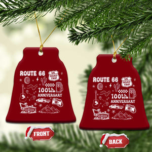 Route Highway 66 100th Anniversary Ceramic Ornament The Mother Road Centennial TS12 Print Your Wear