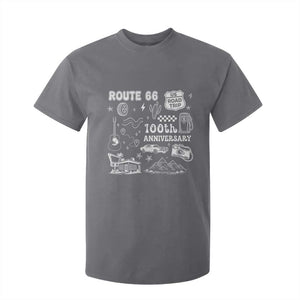 Route Highway 66 100th Anniversary T Shirt For Kid The Mother Road Centennial TS12 Charcoal Print Your Wear
