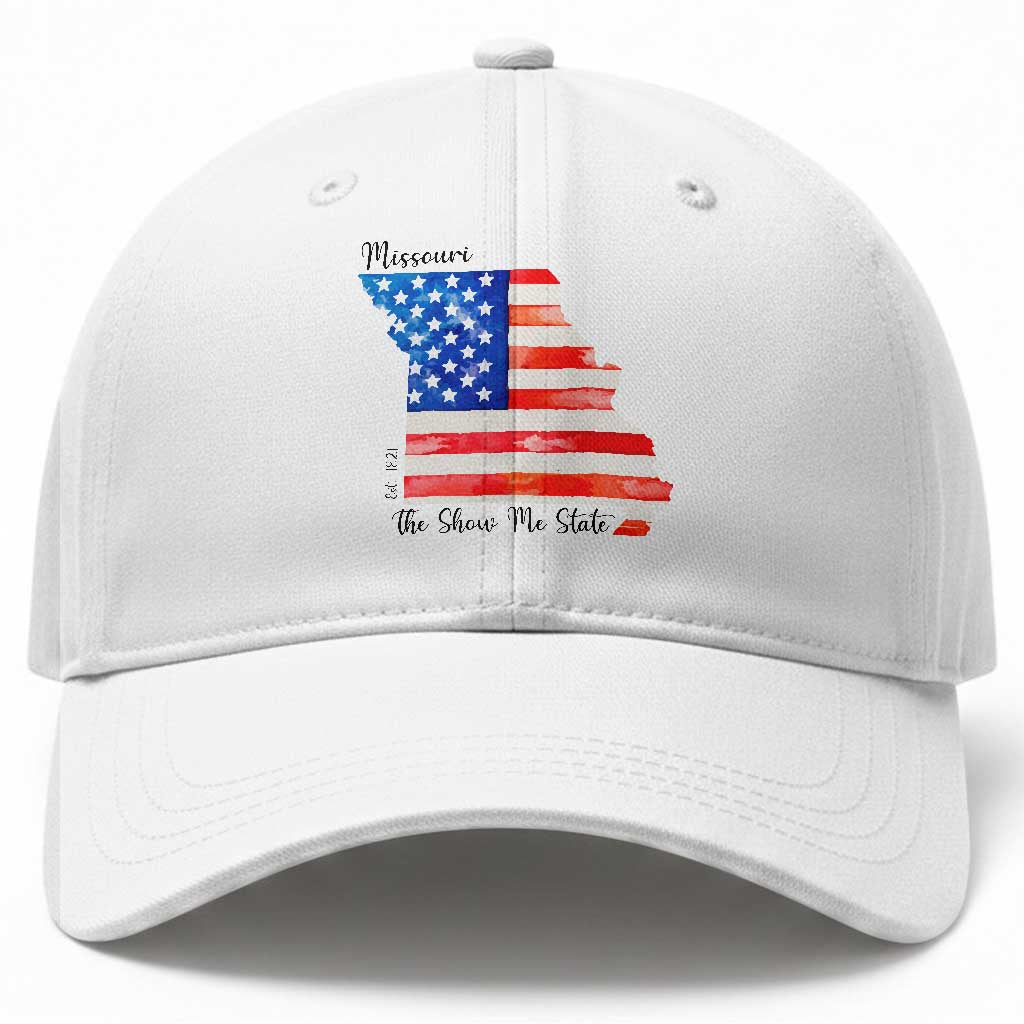 The Show Me State Est 1821 Baseball Cap Proud Missourian Gift TS12 Print Your Wear
